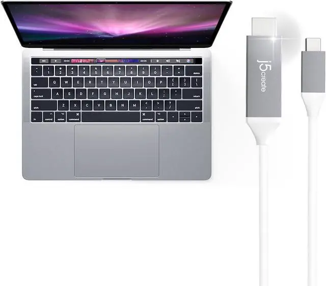 Alt view image 5 of 8 - j5create USB-C to 4K HDMI Cable