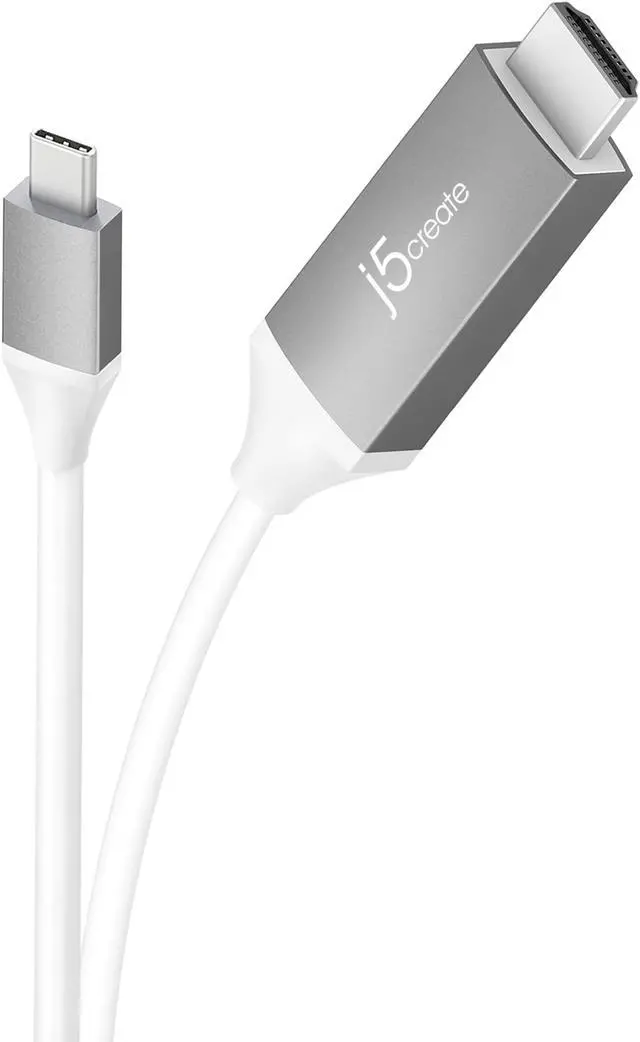 Alt view image 3 of 8 - j5create USB-C to 4K HDMI Cable