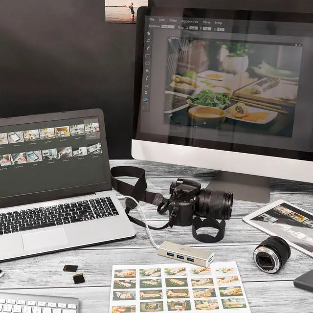 Alt view image 5 of 20 - j5create USB 3.1 Type-C 3-Port HUB with SD/Micro SD Card Reader
