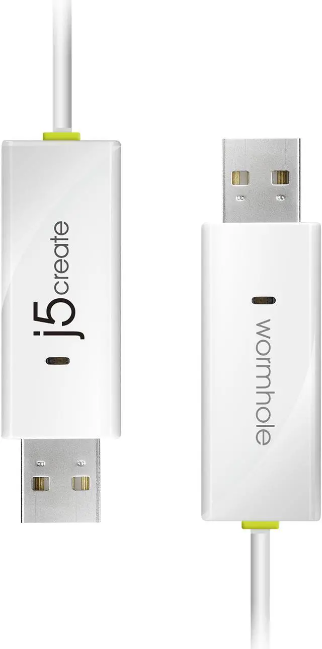 Alt view image 7 of 10 - j5create Wormhole Switch Cable - Windows to Windows