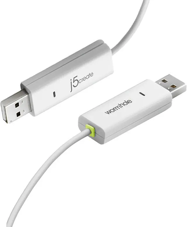 Alt view image 6 of 10 - j5create Wormhole Switch Cable - Windows to Windows