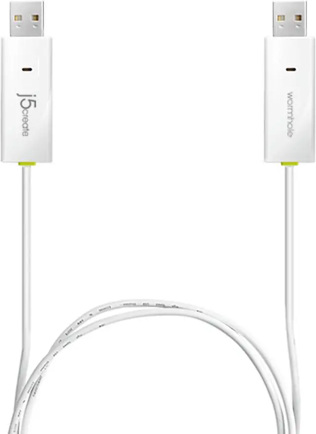 Alt view image 4 of 10 - j5create Wormhole Switch Cable - Windows to Windows