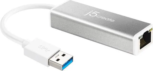 Alt view image 4 of 8 - j5create USB™ 3.0 Gigabit Ethernet Adapter