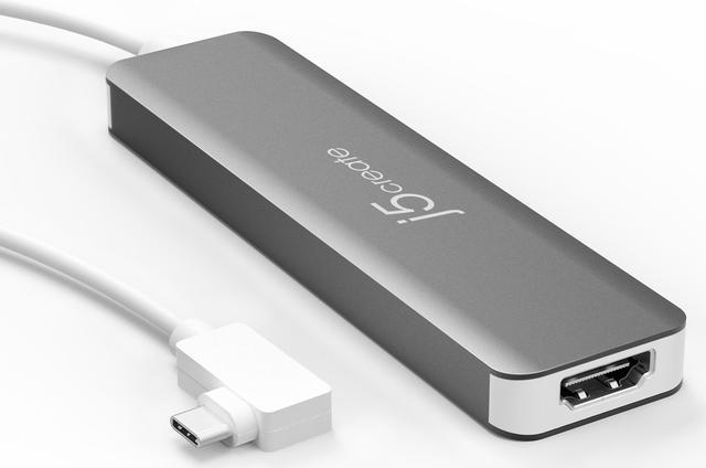 Alt view image 2 of 7 - j5create USB-C™ 3.1 SuperSpeed+ Multi-Adapter