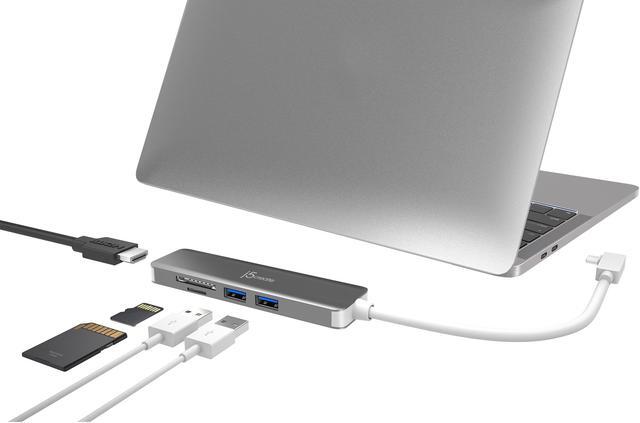 Alt view image 6 of 7 - j5create USB-C™ 3.1 SuperSpeed+ Multi-Adapter