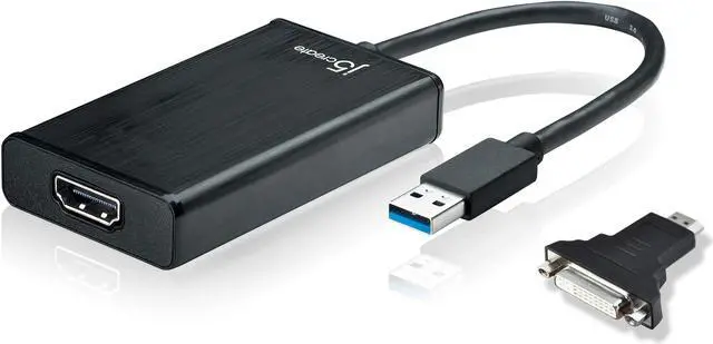 Alt view image 6 of 11 - j5create USB 3.0 to HDMI/DVI Display Adapter