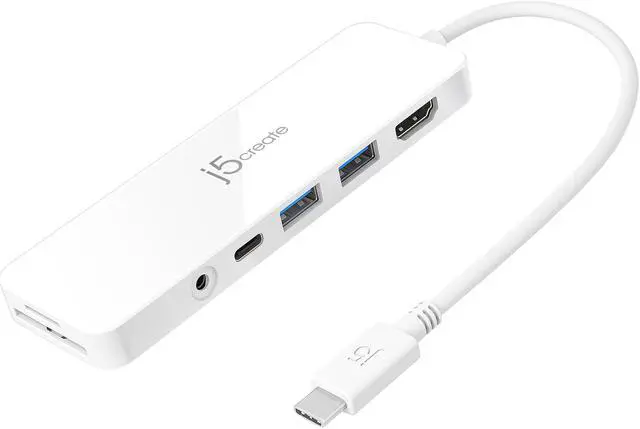 Main image of j5create USB-C® Multi-Port Hub with Power Delivery