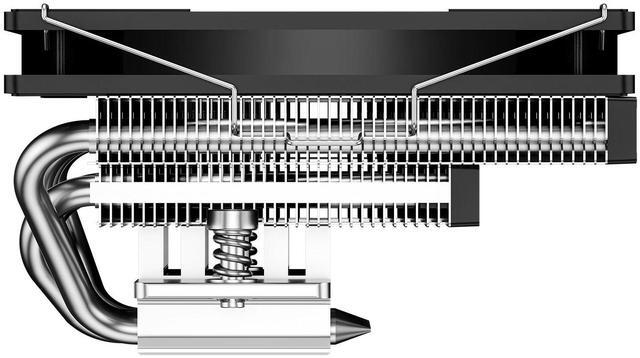 Alt view image 5 of 7 - PCCOOLER CPS RC600-67 Low Profile CPU Air Cooler, 6 Heat Pipes, 205W TDP, 67.5mm Tall, 120mm Slim Slient PWM Fan with FDB, for Intel LGA 1851/1700/1200/115X & AMD AM5/AM4, Black