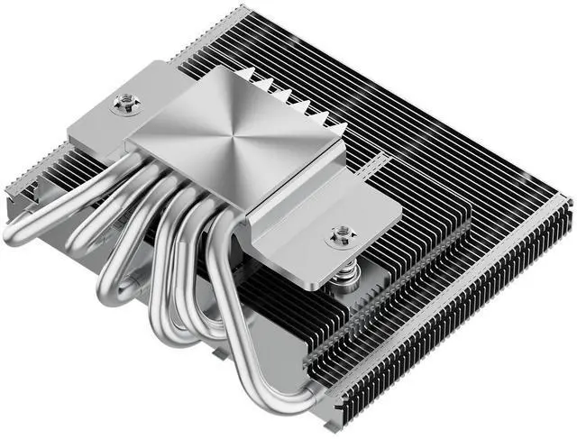 Alt view image 6 of 7 - PCCOOLER CPS RC600-67 Low Profile CPU Air Cooler, 6 Heat Pipes, 205W TDP, 67.5mm Tall, 120mm Slim Slient PWM Fan with FDB, for Intel LGA 1851/1700/1200/115X & AMD AM5/AM4, Black