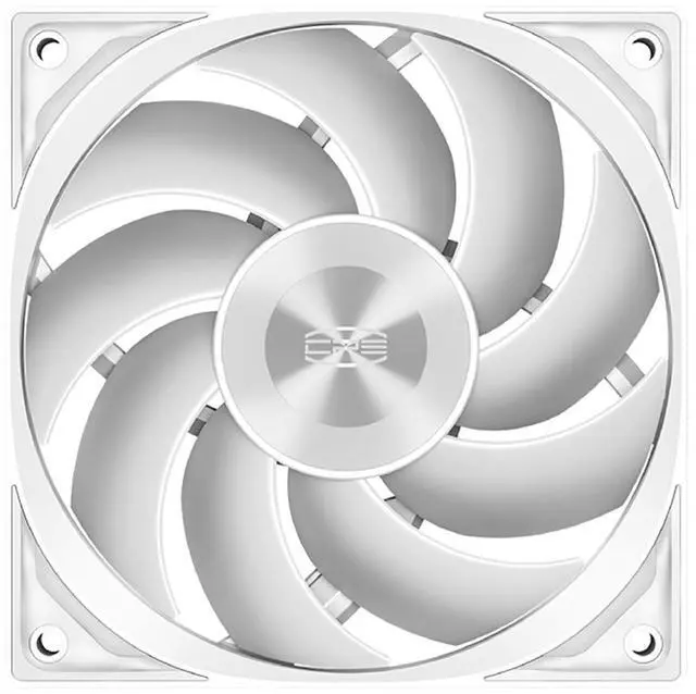 Alt view image 2 of 7 - PCCOOLER CPS F5 R120 High-Performance 120mm Case Fan, 4-Pin PWM Silent PC Fan with 3 Modes up to 2200RPM, Daisy Chain Computer Fan with FDB, Vibration-Damping Mounting Pads, White - Single Pack