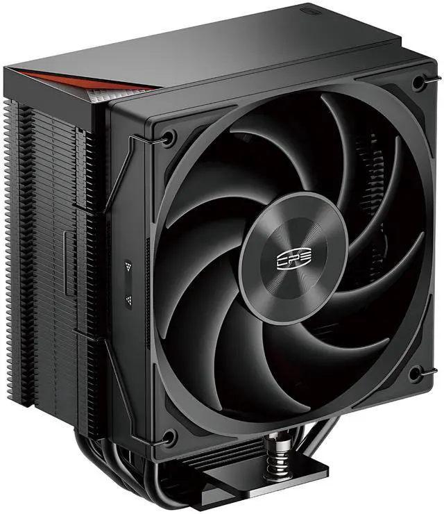 Main image of PCCOOLER CPS RZ500 CPU Air Cooler, 5 Direct Contact Heat Pipes, Fully Covering CPU Hotspot, 255W TDP, 155mm (H), 120mm PWM Fan, for AMD AM5/AM4 & Intel 1851/1700/1200/115X, Black