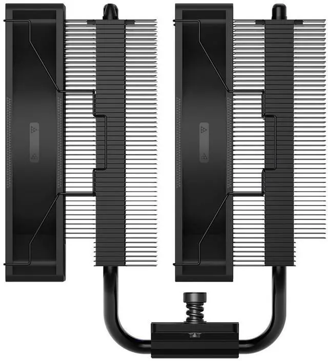 Alt view image 3 of 5 - PCCOOLER CPS RT620 Dual Tower CPU Air Cooler, 6 Heat Pipes, 265W TDP, 153mm Tall, 120mm PWM Slient Fans, for Intel LGA 1851/1700/1200/115X & AMD AM5/AM4, Black