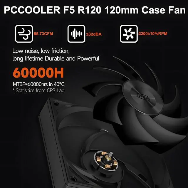 Alt view image 4 of 7 - PCCOOLER CPS RZ400 V2 CPU Air Cooler, 4 Direct Contact Heat Pipes, 240W TDP, Aluminum Top Cover, 155mm Tall, 120mm PWM Slient Fan, for Intel LGA 1851/1700/1200/115X & AMD AM5/AM4, Black