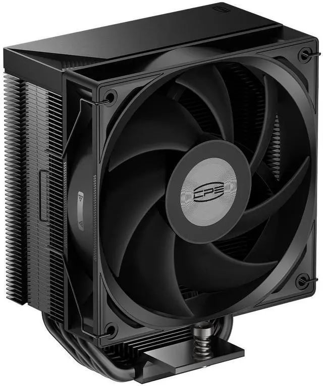 PCCOOLER CPS RT500 TC CPU Air Cooler, 5 Direct Contact Heat Pipes, 245W TDP, 152mm Tall, 120mm PWM Slient Fan, for Intel LGA1851/1700/1200/115X & AMD AM5/AM4, Black