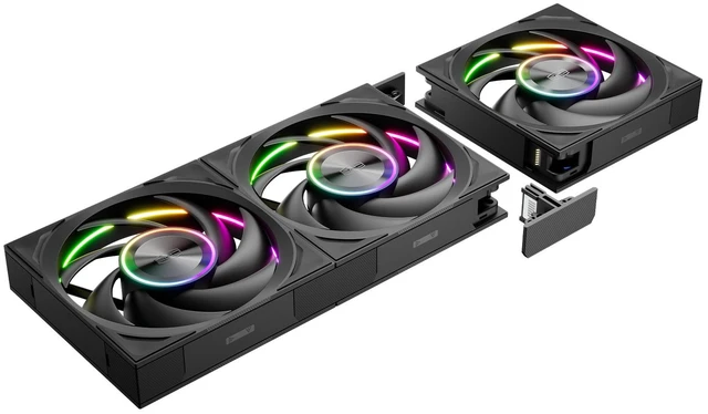 PCCOOLER CPS F7 X120 ARGB High-Performance 120mm Case Fans