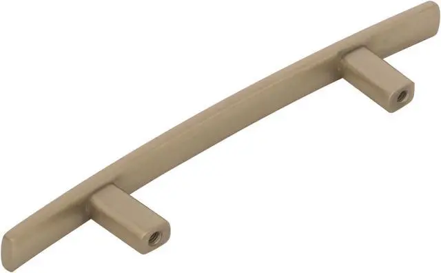 Alt view image 3 of 8 - Cyprus 3-3/4 in (96 mm) Center-to-Center Golden Champagne Cabinet Pull