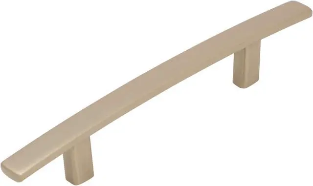 Alt view image 4 of 8 - Cyprus 3-3/4 in (96 mm) Center-to-Center Golden Champagne Cabinet Pull