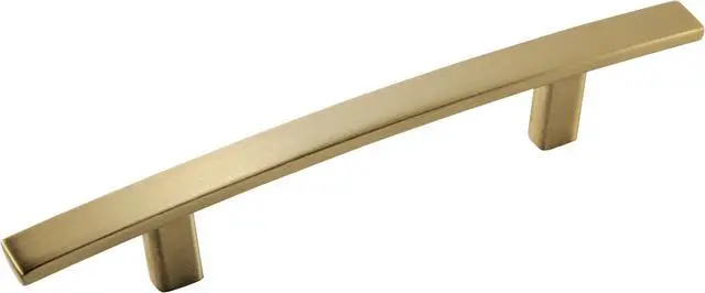 Main image of Cyprus 3-3/4 in (96 mm) Center-to-Center Golden Champagne Cabinet Pull