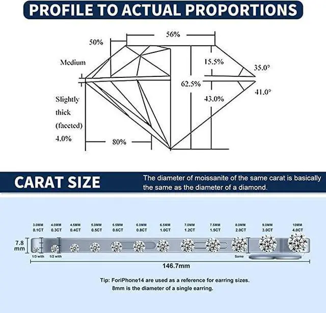Alt view image 7 of 7 - Moissanite Loose Stones for Making Ring Pendant Earrings Jewelry - Emerald Cut Natural White D Colorless VVS1 Clarity and Excellent Cut with Certificate 0.1Carats