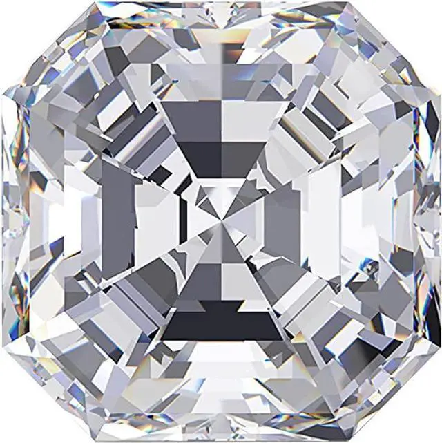 Main image of Moissanite Loose Stones for Making Ring Pendant Earrings Jewelry - Asscher D Colorless VVS1 Clarity and Excellent Cut with Certificate 0.5-6Carats