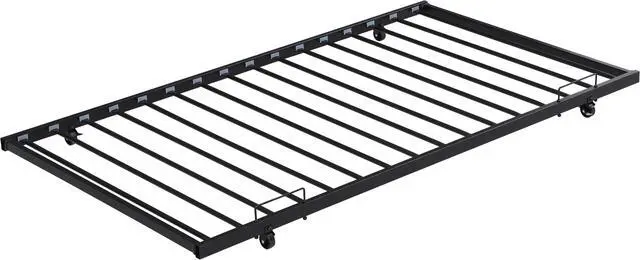 Alt view image 4 of 5 - Daybed with trundle BLACK