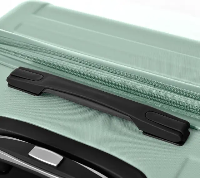 Alt view image 4 of 7 - Luggage Sets New Model Expandable ABS Hardshell 3pcs Clearance Luggage Hardside Lightweight Durable Suitcase sets Spinner Wheels Suitcase with TSA Lock 20''24''28''( light green)
