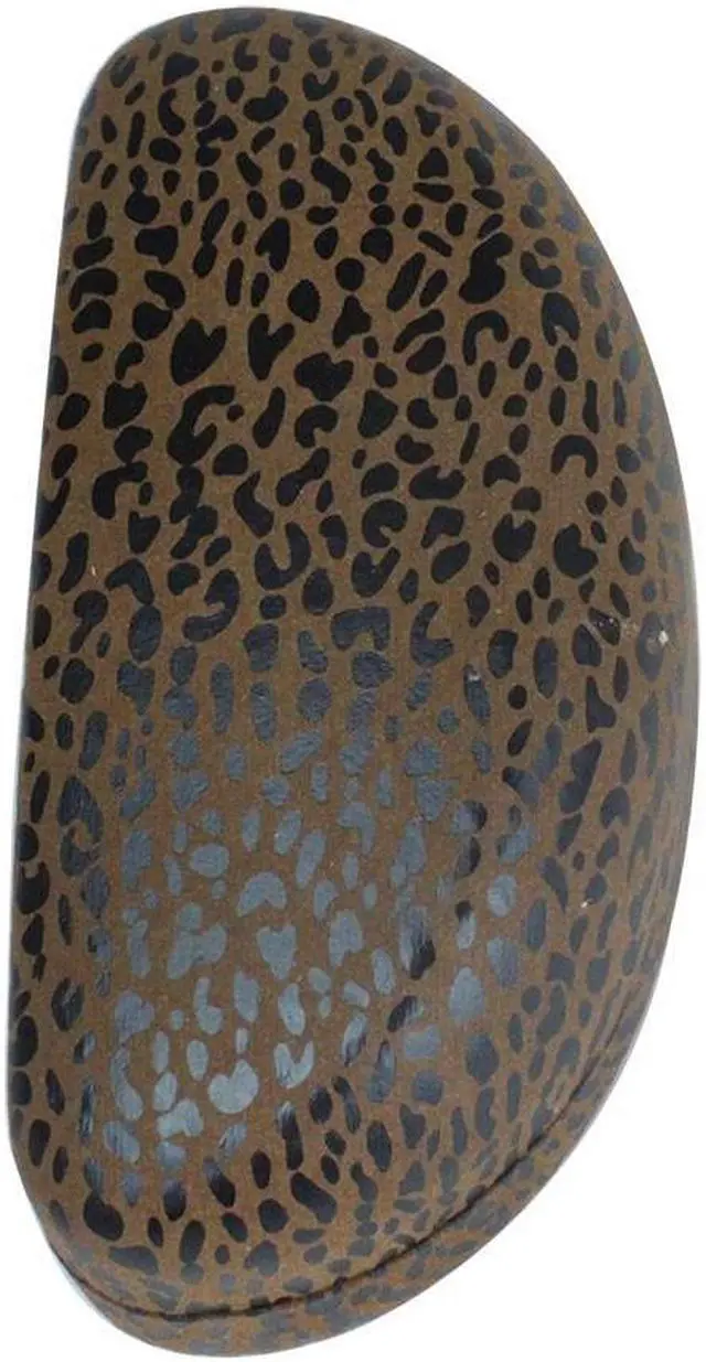 Alt view image 5 of 5 - Leopard Print Style Hard Shell Sunglasses Case Box-Coffee