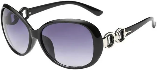Alt view image 5 of 7 - Lady's Large Classic Shopping Sunglasses Eyewear/Plastic Frame-8#TransparentRed