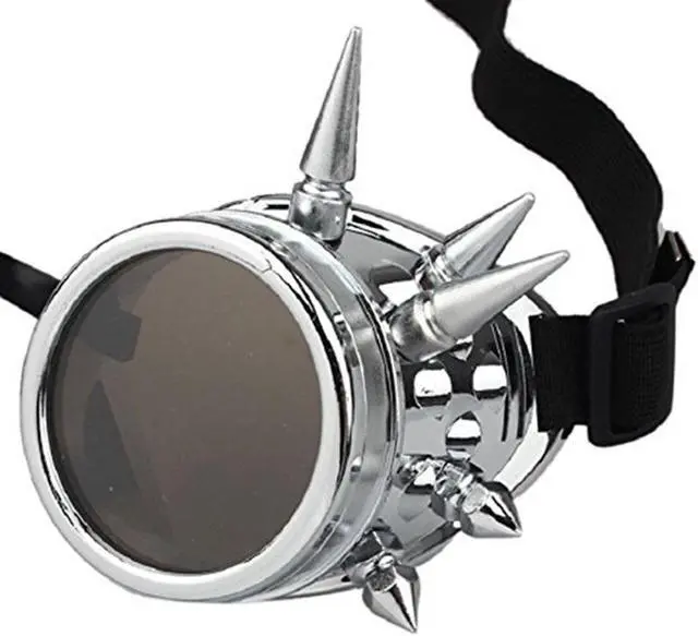 Alt view image 4 of 7 - Unisex Vintage Steampunk Goggles Welding Glasses-Bronze