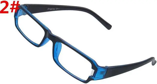 Alt view image 2 of 6 - Plastic Frame Rectangle Lens Uv Protection Glasse-1#