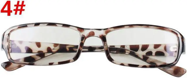 Alt view image 4 of 6 - Plastic Frame Rectangle Lens Uv Protection Glasse-1#