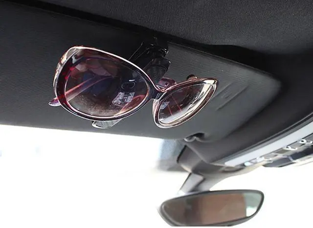Alt view image 7 of 7 - Car Sun Visor Clip Sunglasses Glasses Card Holder