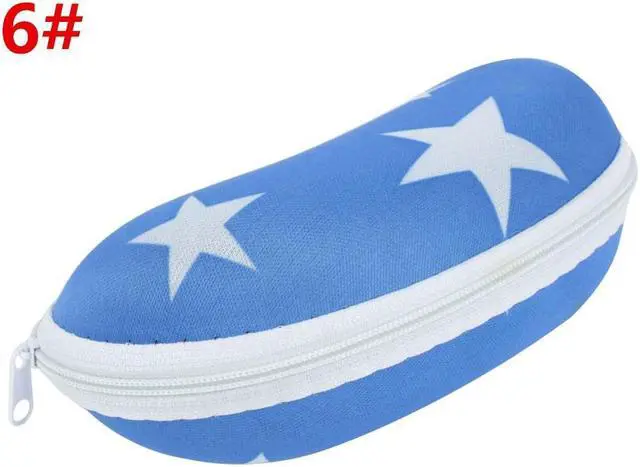 Alt view image 7 of 7 - Safe Zippered Eyeglasses Hard Case Eyeglasses Box-7#(Random color)