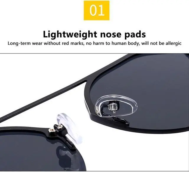 Alt view image 4 of 7 - New Single Beam Irregular  Sunglasses Trendy Eyewears-Black