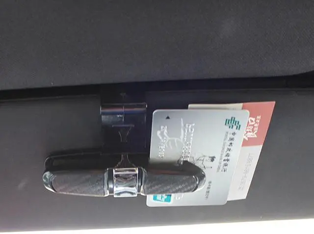 Alt view image 6 of 7 - Car Sun Visor Clip Sunglasses Glasses Card Holder