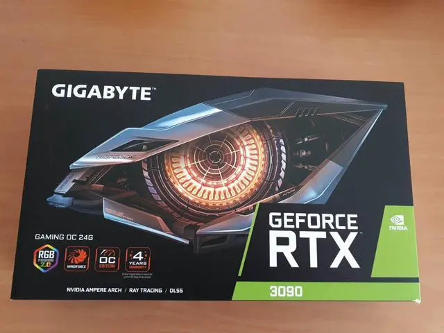 Alt view image 2 of 6 - GIGABYTE GeForce RTX 3090 DirectX 12 GV-N3090GAMING OC-24GD 24GB 384-Bit GDDR6X PCI Express 4.0 x16 SLI Support ATX Video Card