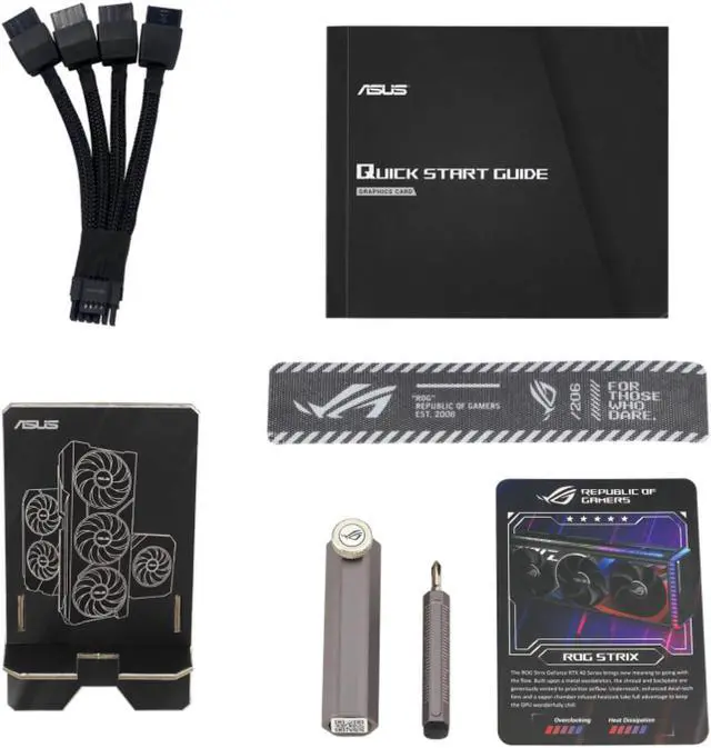 Alt view image 2 of 4 - Asus ROG Strix RTX 4090 OC Edition 24GB GDDR6X PCI Express 4.0 384bit 7680x4320