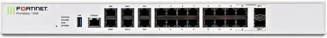 Alt view image 3 of 4 - Fortinet FortiGate FG-100E Network Security Firewall 20xGE port Switch managed