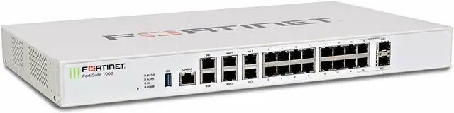 Alt view image 4 of 4 - Fortinet FortiGate FG-100E Network Security Firewall 20xGE port Switch managed