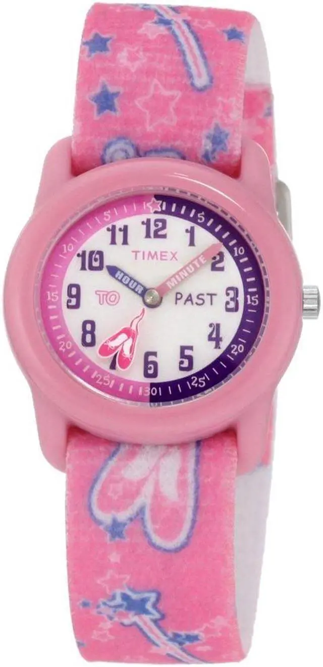 Alt view image 8 of 18 - Timex Analog Youth Watch - Kidz Analog | Pink Case with Ballerina Design