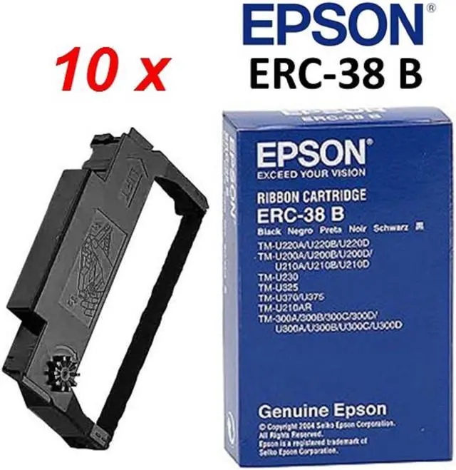 Alt view image 4 of 5 - Epson ERC-38B Ribbon - Black