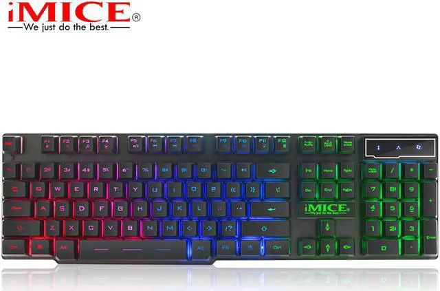 Alt view image 5 of 7 - Keyboards Gaming IMice AK-600 Backlight Suspension Key Mechanical Keyboard Game Wired PC Notebook