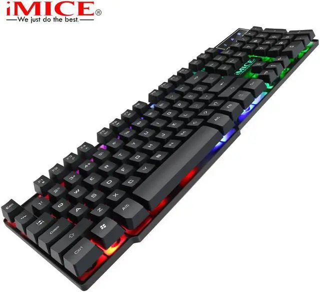 Alt view image 4 of 7 - Keyboards Gaming IMice AK-600 Backlight Suspension Key Mechanical Keyboard Game Wired PC Notebook