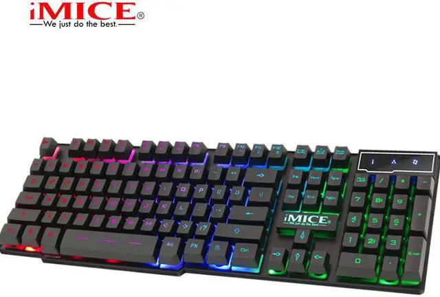 Alt view image 7 of 7 - Keyboards Gaming IMice AK-600 Backlight Suspension Key Mechanical Keyboard Game Wired PC Notebook