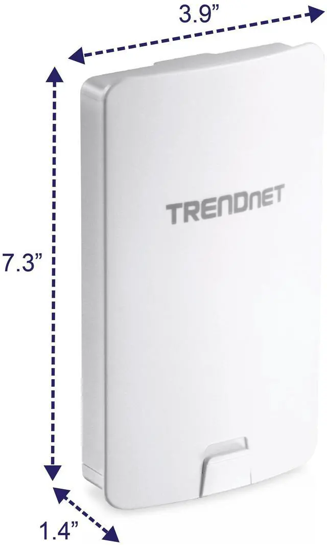 Alt view image 5 of 17 - TRENDnet  TEW-840APBO2K 14 dBi WiFi AC867 Outdoor PoE Preconfigured Point-to-Point Bridge Kit