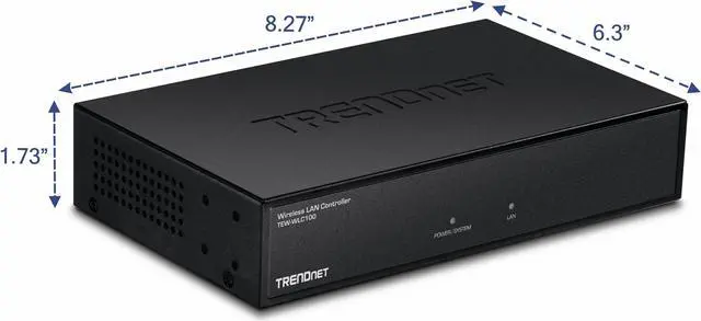 Alt view image 3 of 7 - TRENDnet TEW-WLC100 Wireless LAN Controller