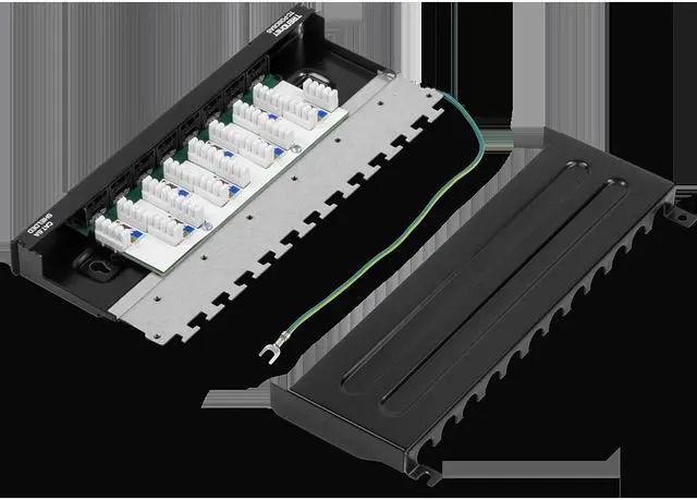 Alt view image 9 of 14 - TRENDnet TC-P08C6AS 8-Port Cat6A Shielded Wall