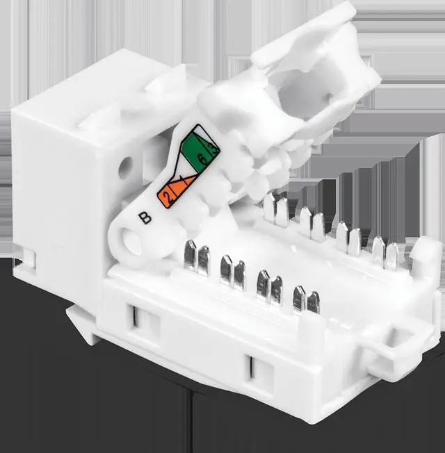 Alt view image 10 of 20 - TRENDnet TC-K25C6 Cat6 Keystone Jack - 25-Pack