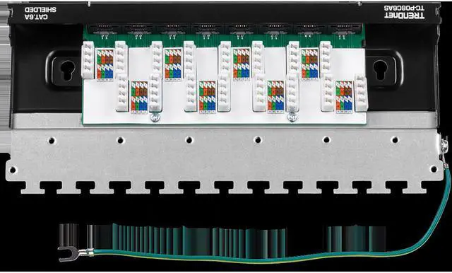 Alt view image 7 of 14 - TRENDnet TC-P08C6AS 8-Port Cat6A Shielded Wall