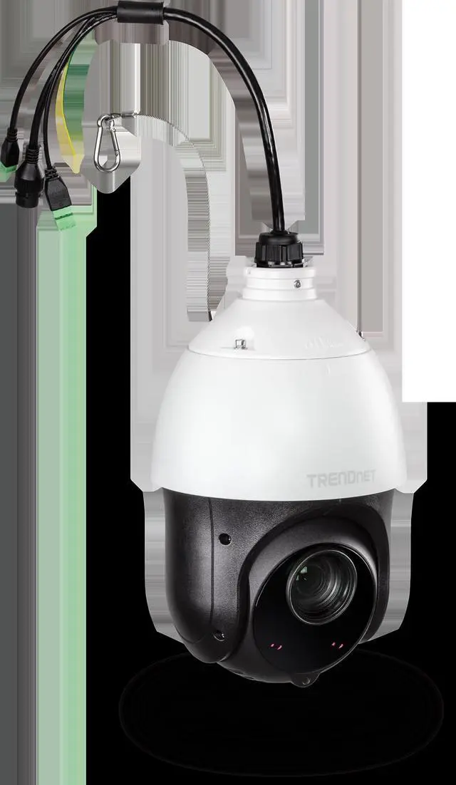 Alt view image 4 of 15 - TRENDnet Indoor/Outdoor 2MP 1080p PoE+ IR PTZ Speed Dome Network Camera